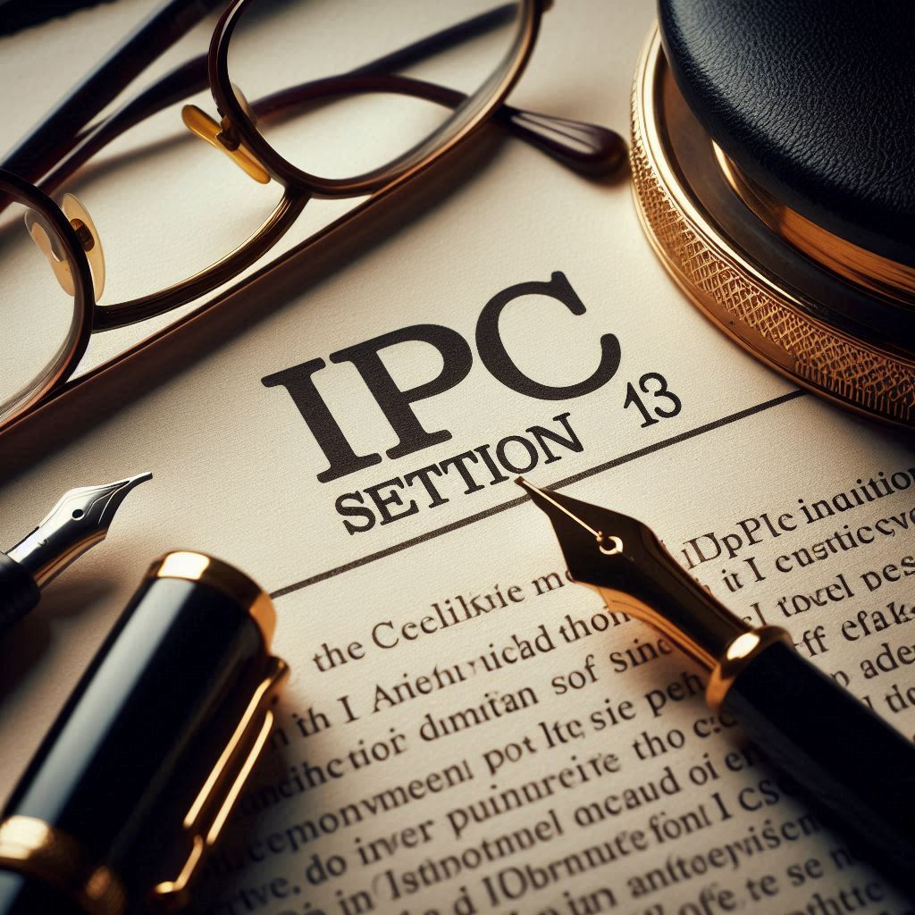 Understanding IPC Section 13 Its Scope, Legal Implications, and Case Studies.