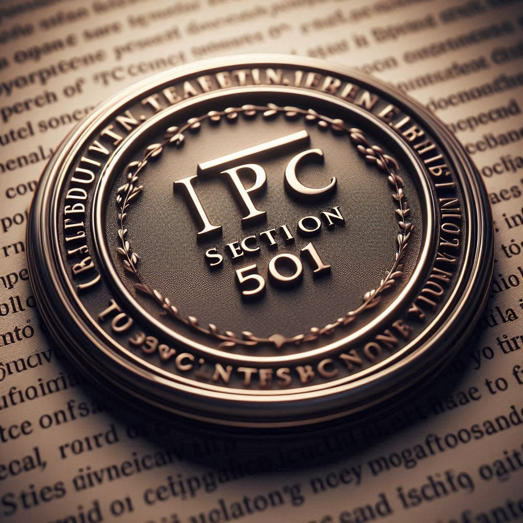 IPC Section 501